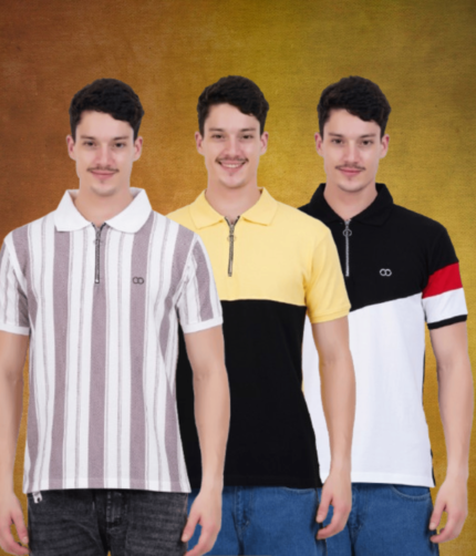 Polo T-Shirt OSYBBRH Combo for Men