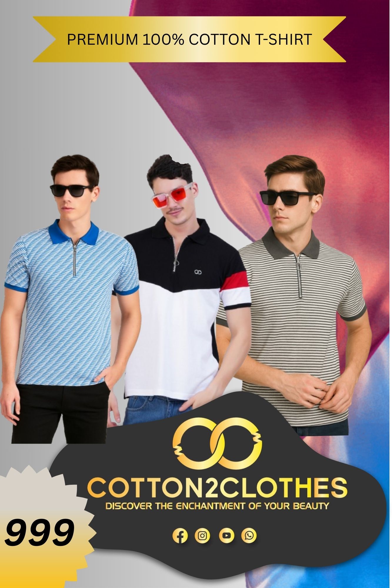 PREMIUM 100% COTTON T-SHIRT